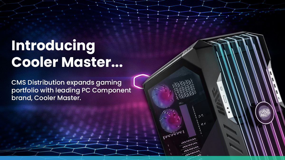 Leading PC Components brand, Cooler Master CMS Distribution